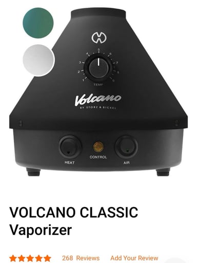 Preview pic of Volcano Classic - Black