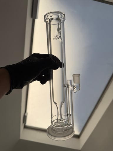 Preview pic of Hamm’s Outside In Bong Full Size | Hamm’s Waterworks OSIB Thin Wall Sandblasted