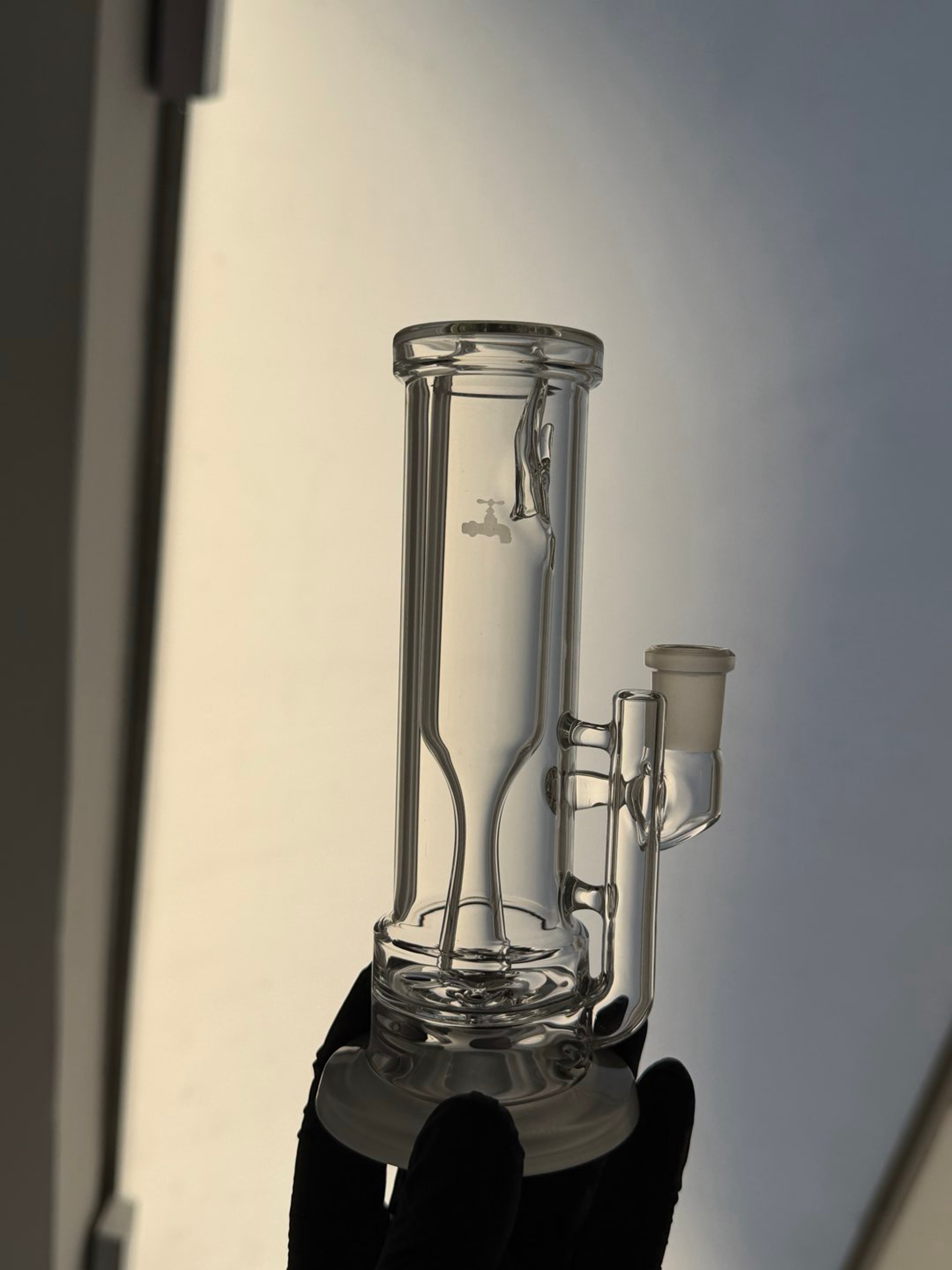 Hamm’s Outside In Bong Stubby | Hamm’s Waterworks OSIB Thin Wall Sandblasted image 0