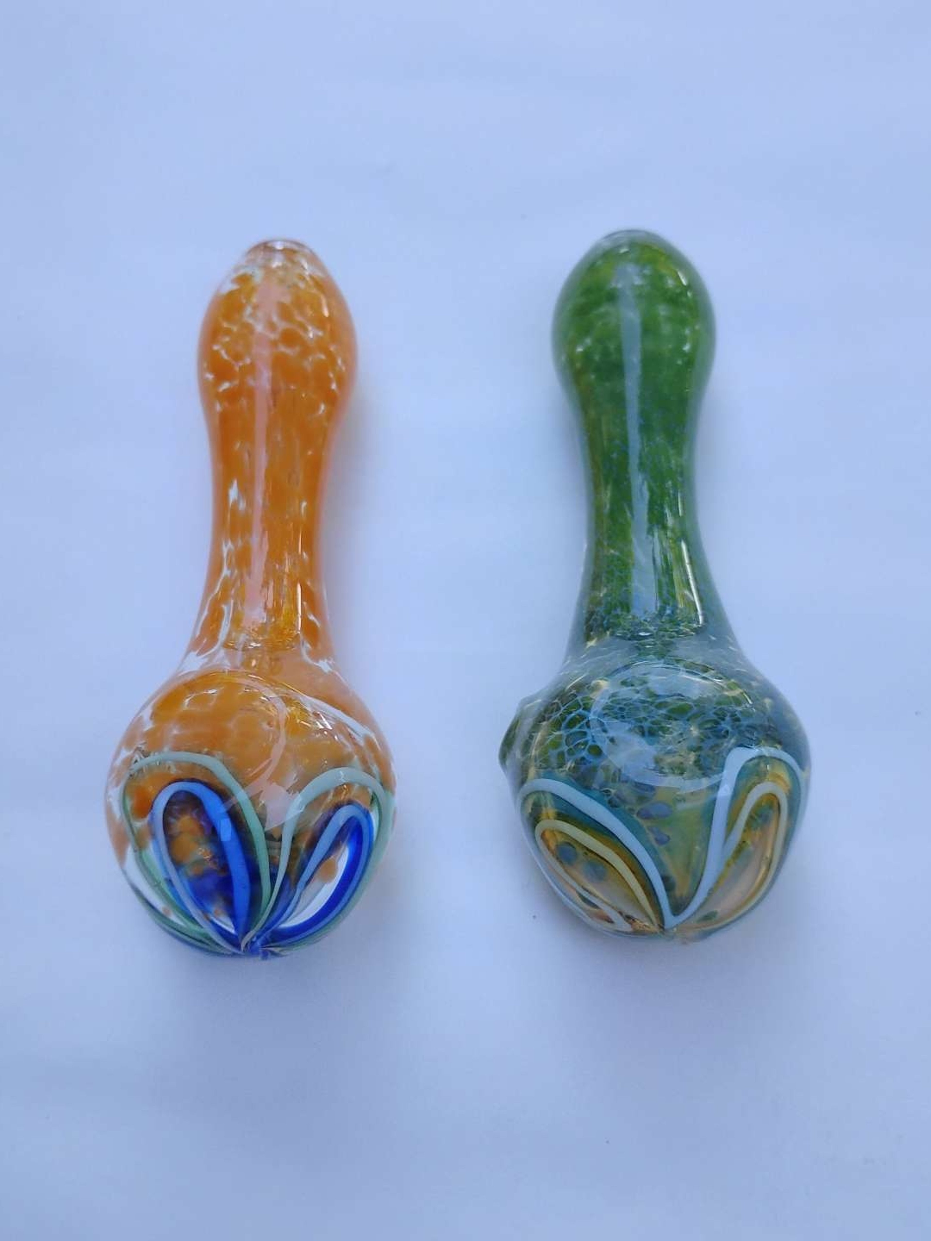 Preview pic of Orange Green 2 Pipe Set 4"