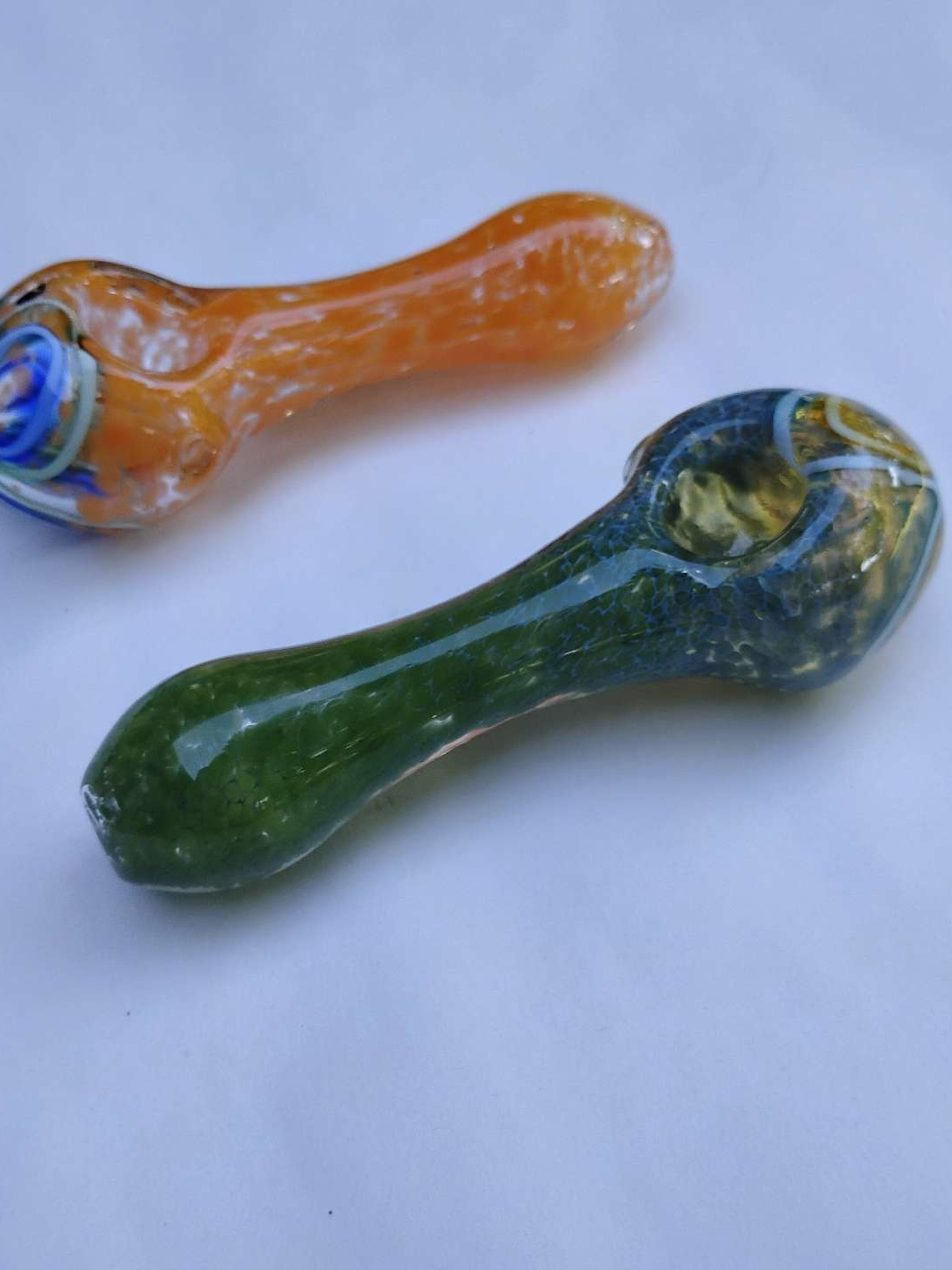 Preview pic of Orange Green 2 Pipe Set 4"