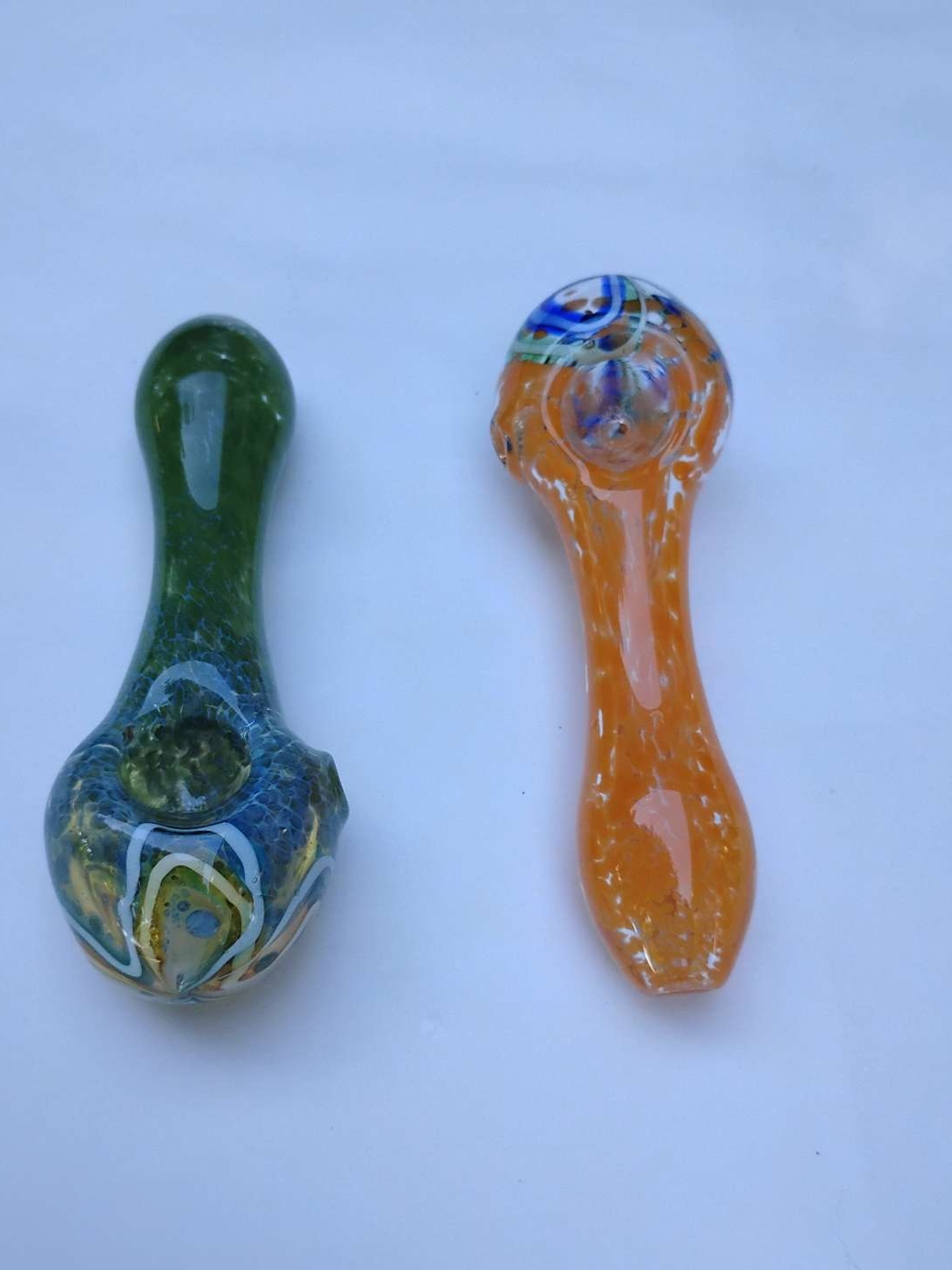 Preview pic of Orange Green 2 Pipe Set 4"