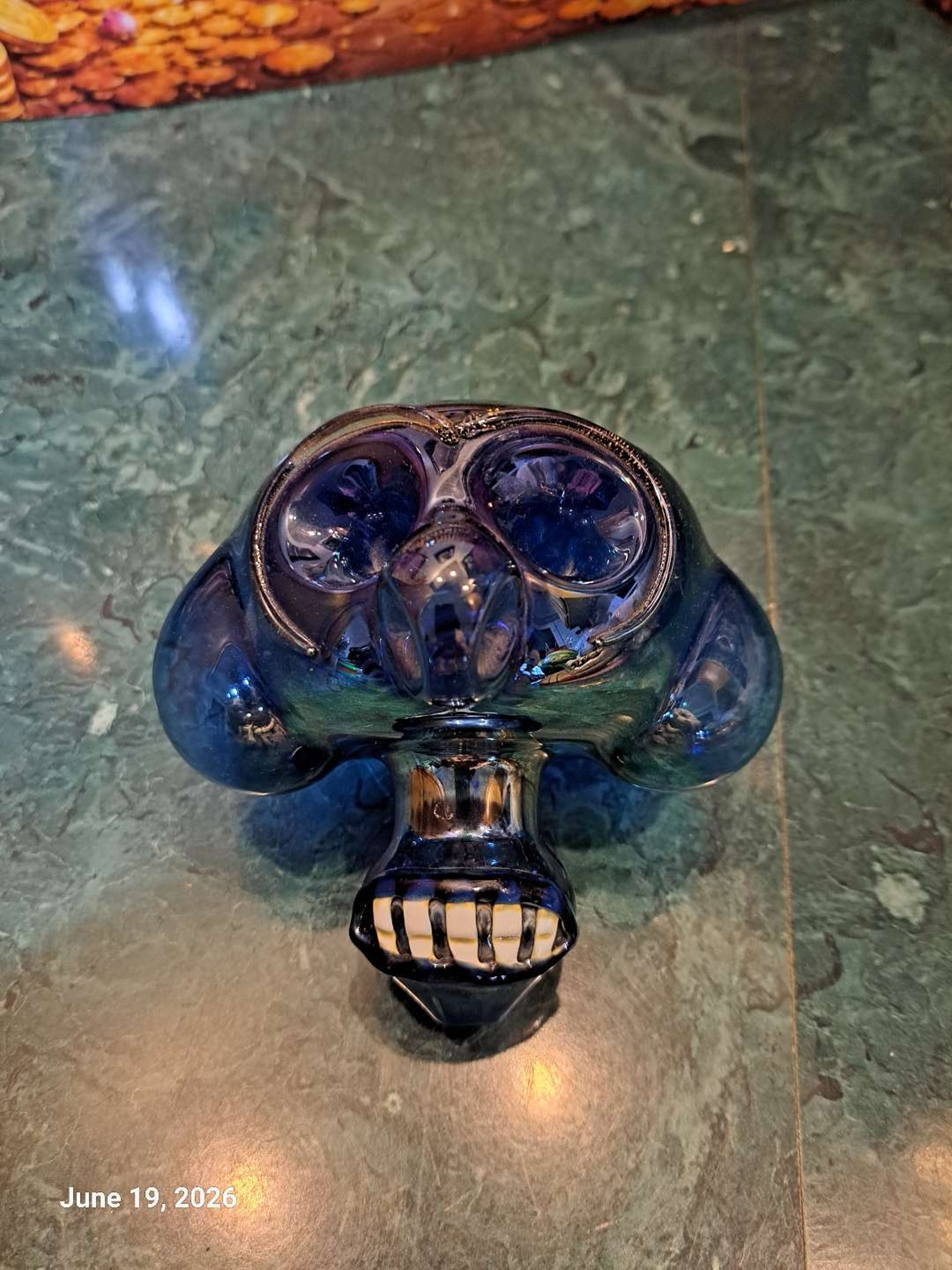 Preview pic of Cobalt Skull Very Lightweight Reflective Glass