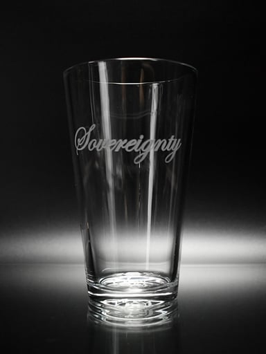 Preview pic of Sovereignty Pint Glass