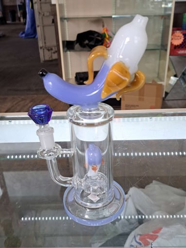 Preview pic of Purple Banana Bong you choose Bowl or Banger