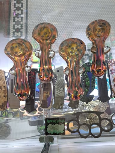 Preview pic of Pink Gold Fumed Spoon Large