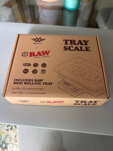 Preview pic of RAW X MY WEIGH TRAY SCALE