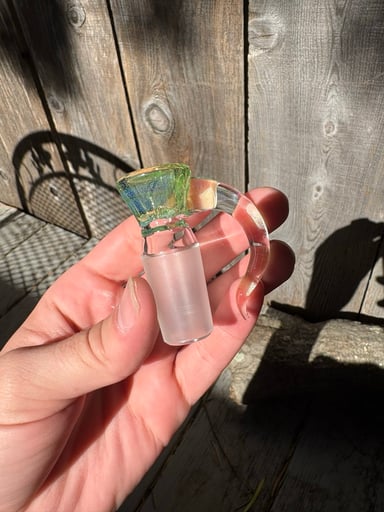 Preview pic of Transparent Green Strike 18mm 4 hole slide