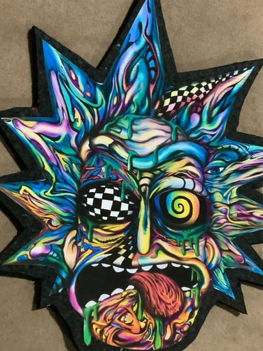 Preview pic of Trippy Rick mat