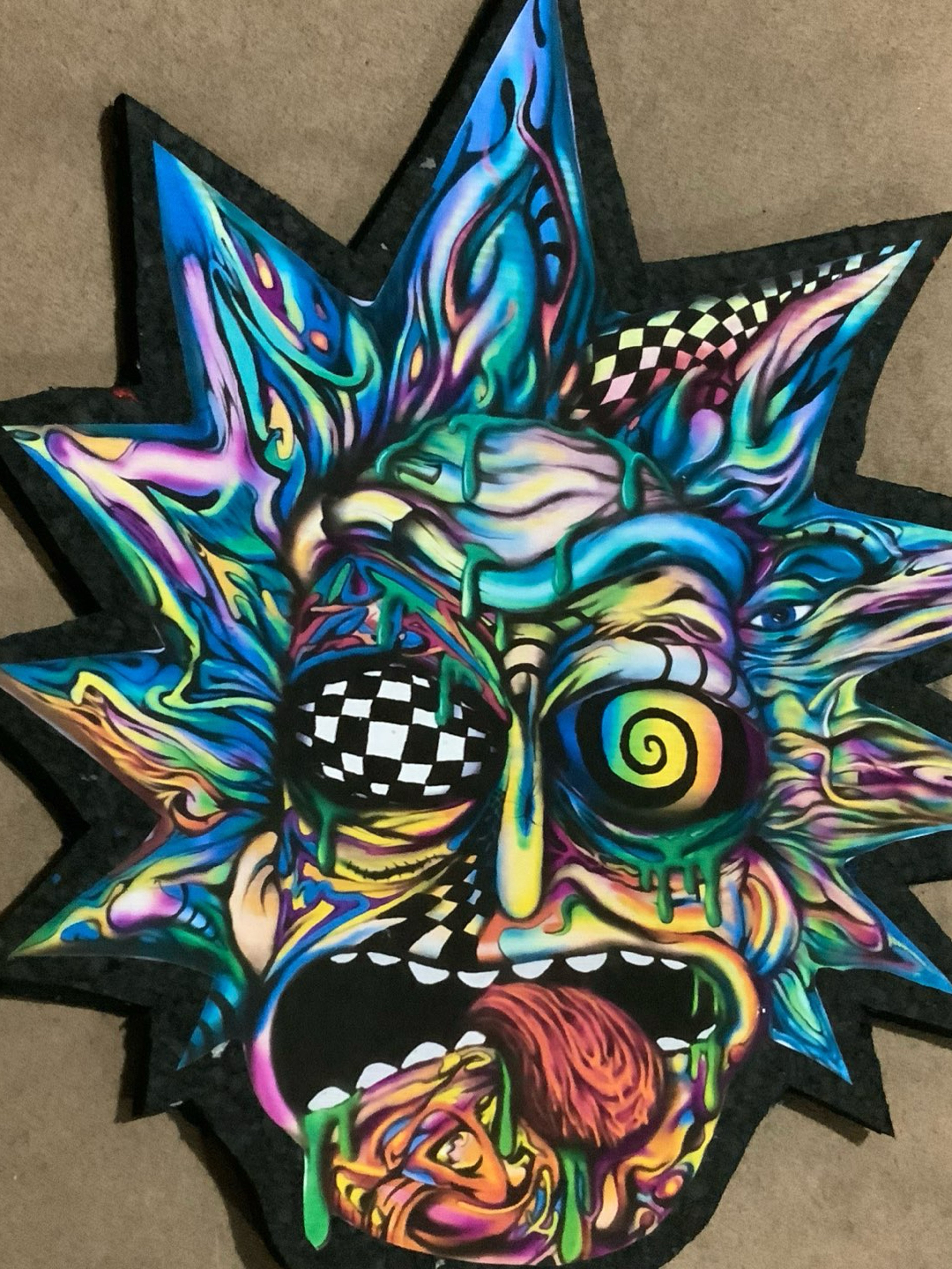 Preview pic of Trippy Rick mat