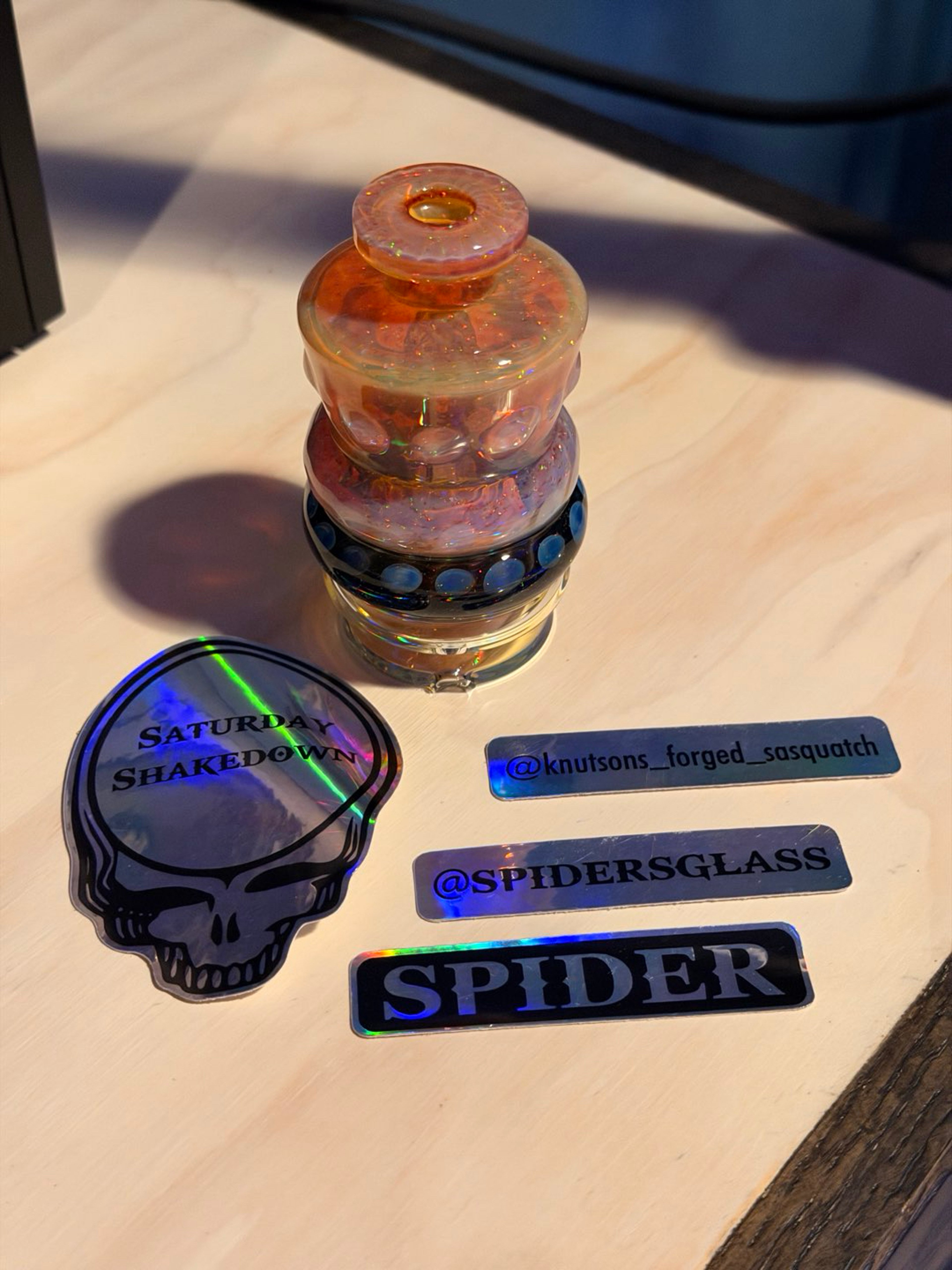 Preview pic of Spider Glass Inception Puffco top