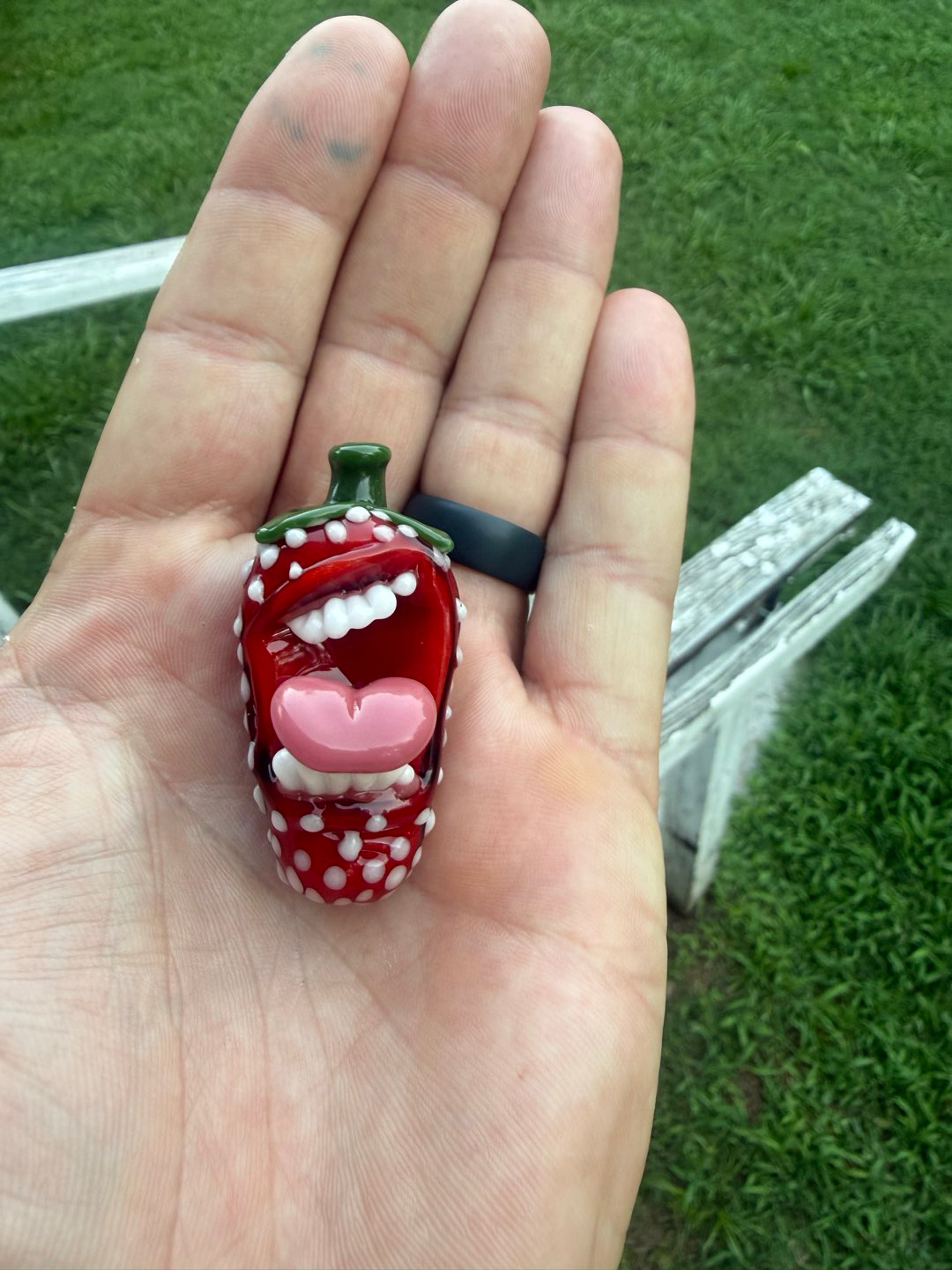 Preview pic of Glasshole Strawberry 🍓 Cough Pendant