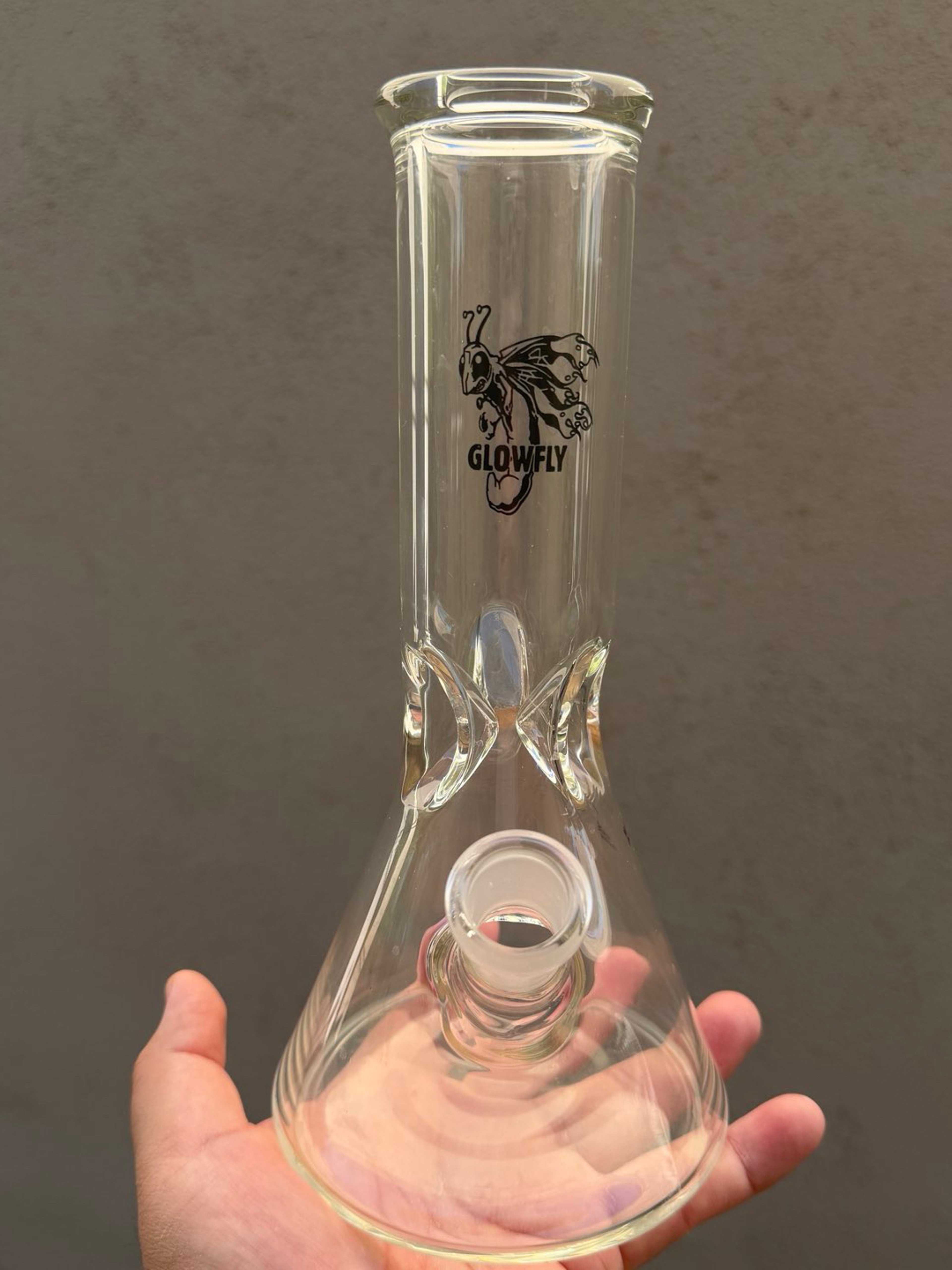 Preview pic of Glowfly Glass Beaker Bong 9.5” 14mm