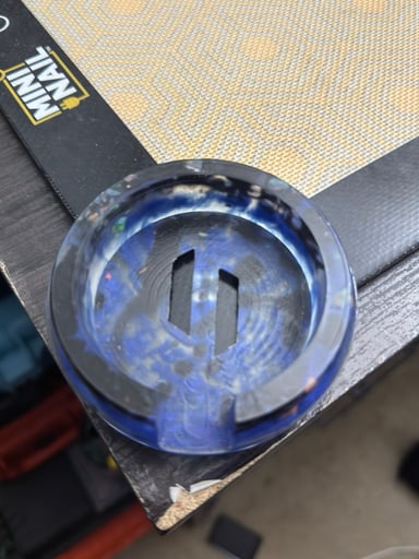 Preview pic of Puffco Storm Colorway Stabilizing Base! Opal Chunks! Snug Fit! Trusted Seller! Same Day Shipping!