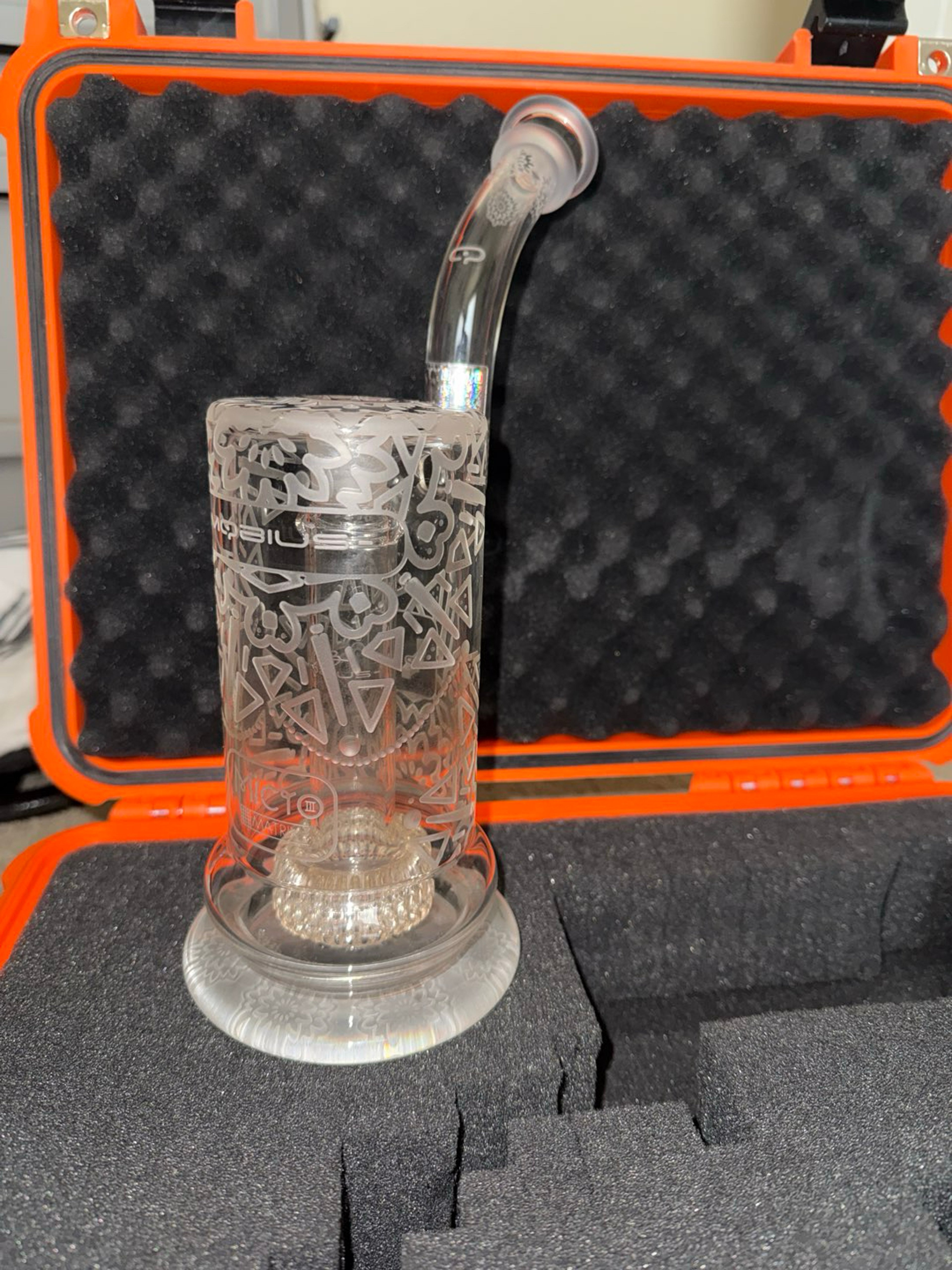 LIMITED RUN: Sandblasted Mobius w/ micro perc. - 18mm image 0