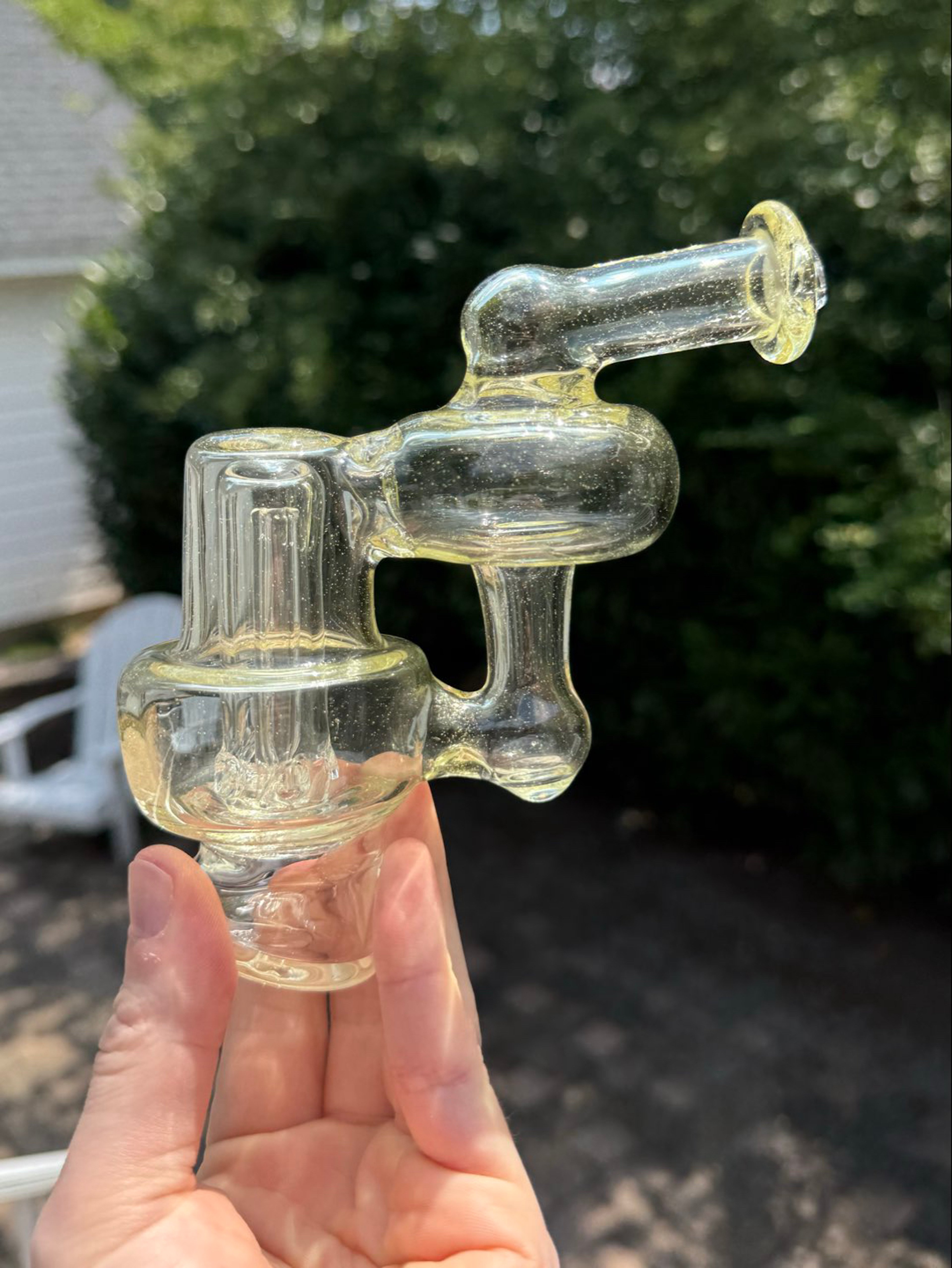 Preview pic of Cooper’s Glass - Slant Neck RBR Puffco Peak Attachment