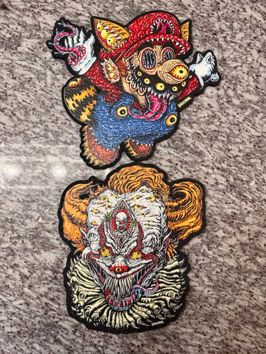Preview pic of Mario & Pennywise Rob Israel Moodmats