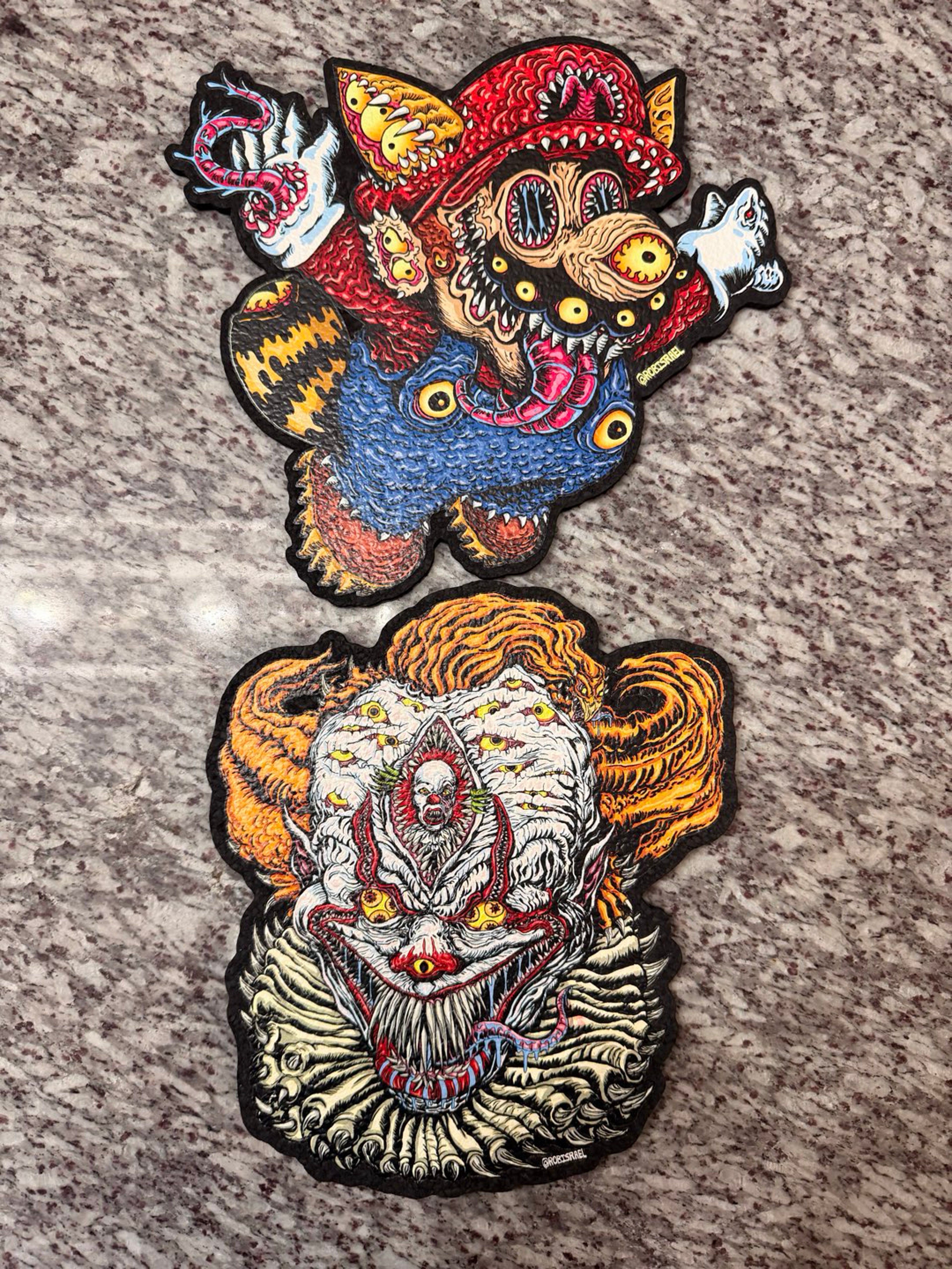 Preview pic of Mario & Pennywise Rob Israel Moodmats
