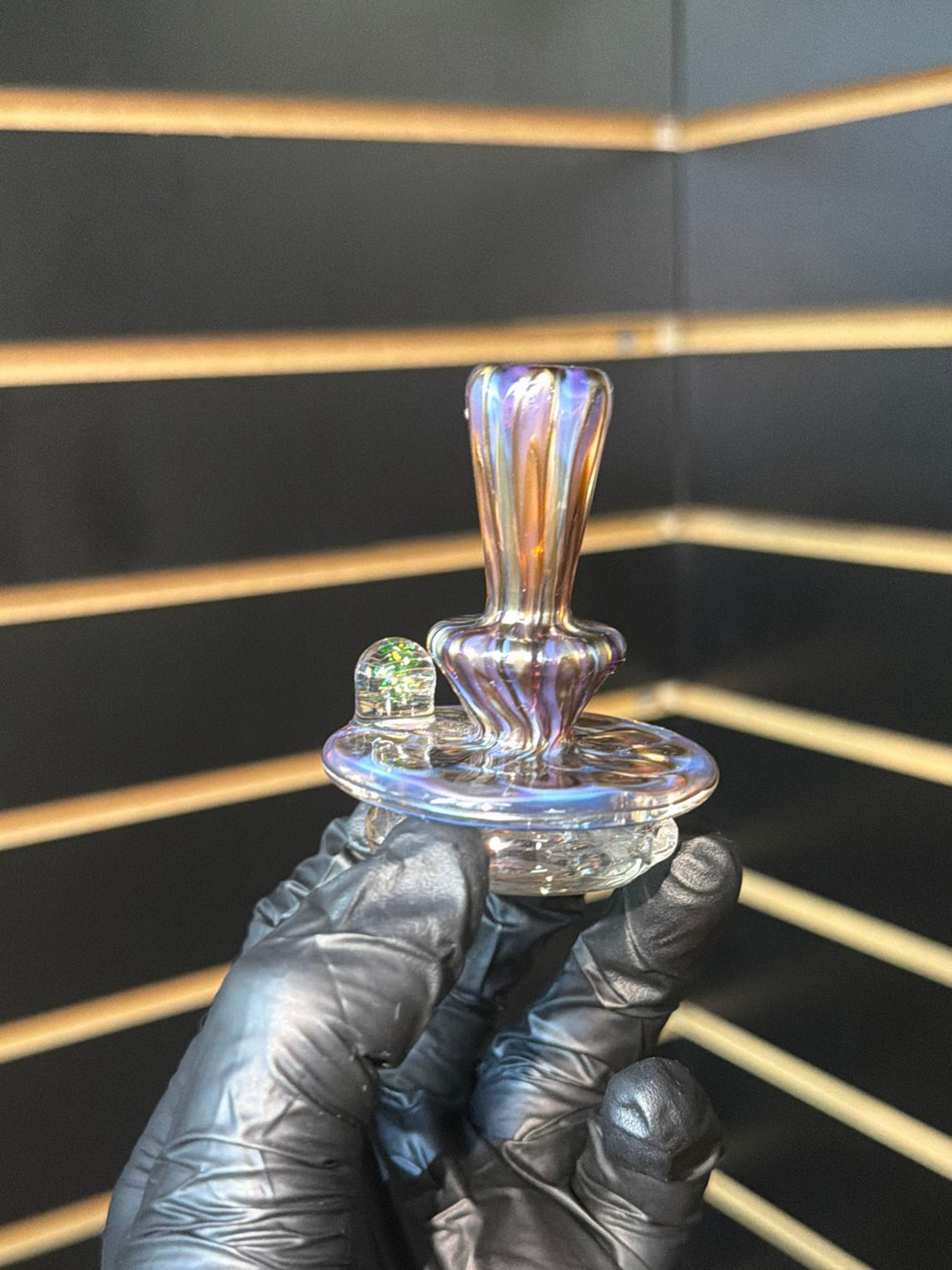 Preview pic of Geoffmade x Indoglass Puffco Top