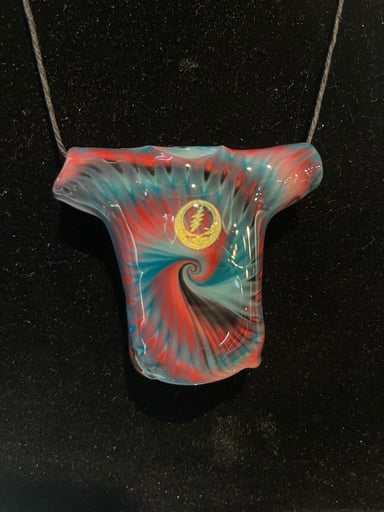 Preview pic of REGIS (r3g15) Tie Dye T-Shirt Pendant