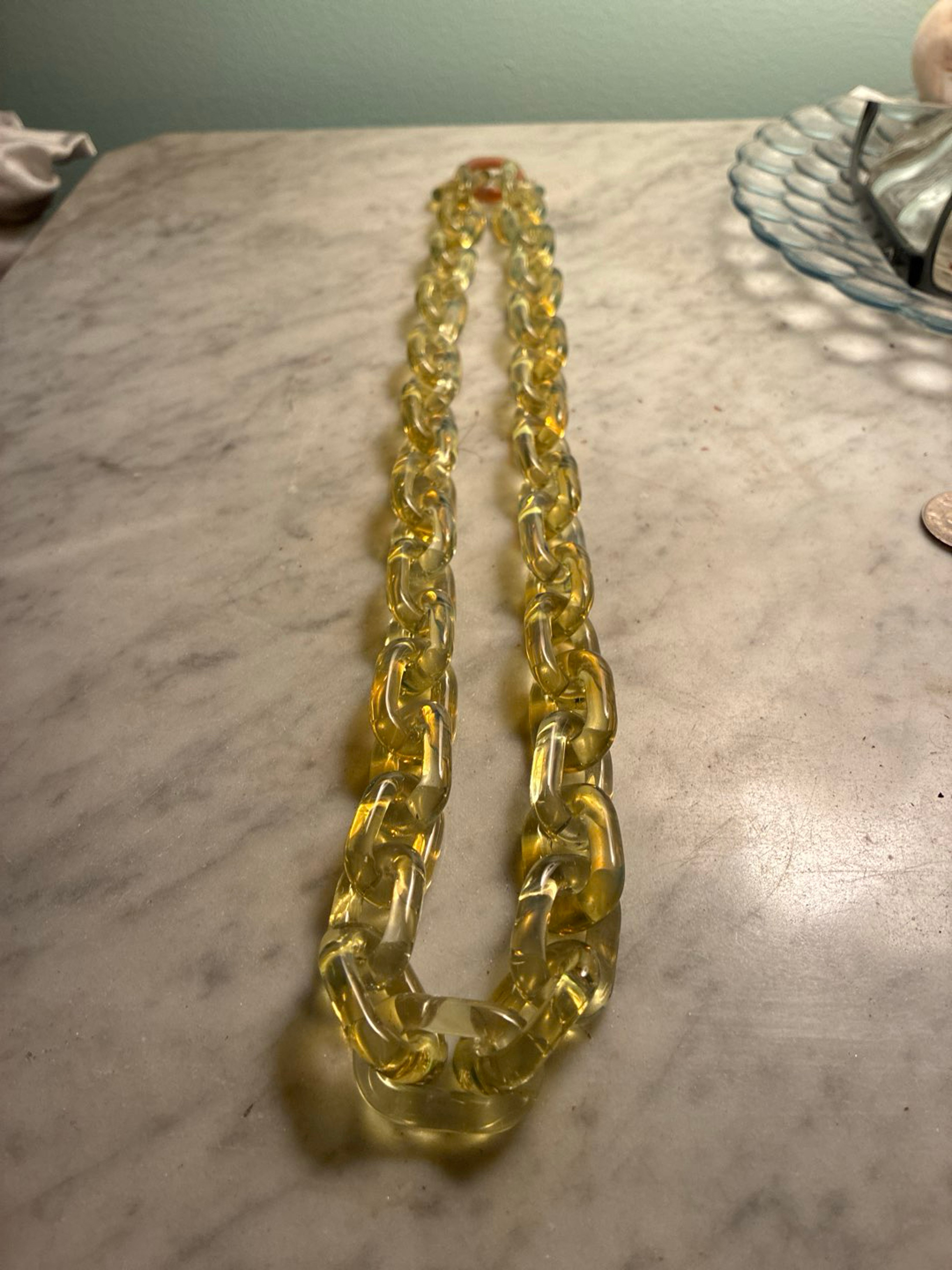 Glass chain for sale image 0