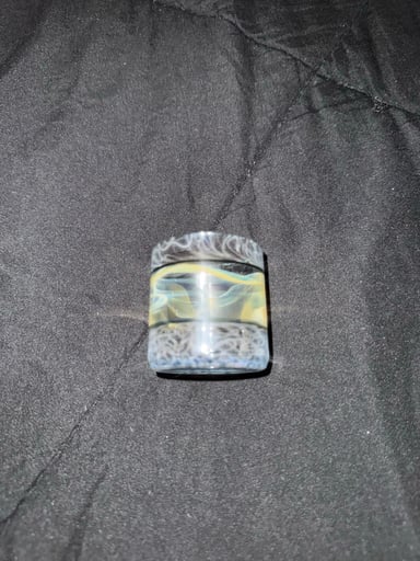Preview pic of Brick glass faceted alchemy jar