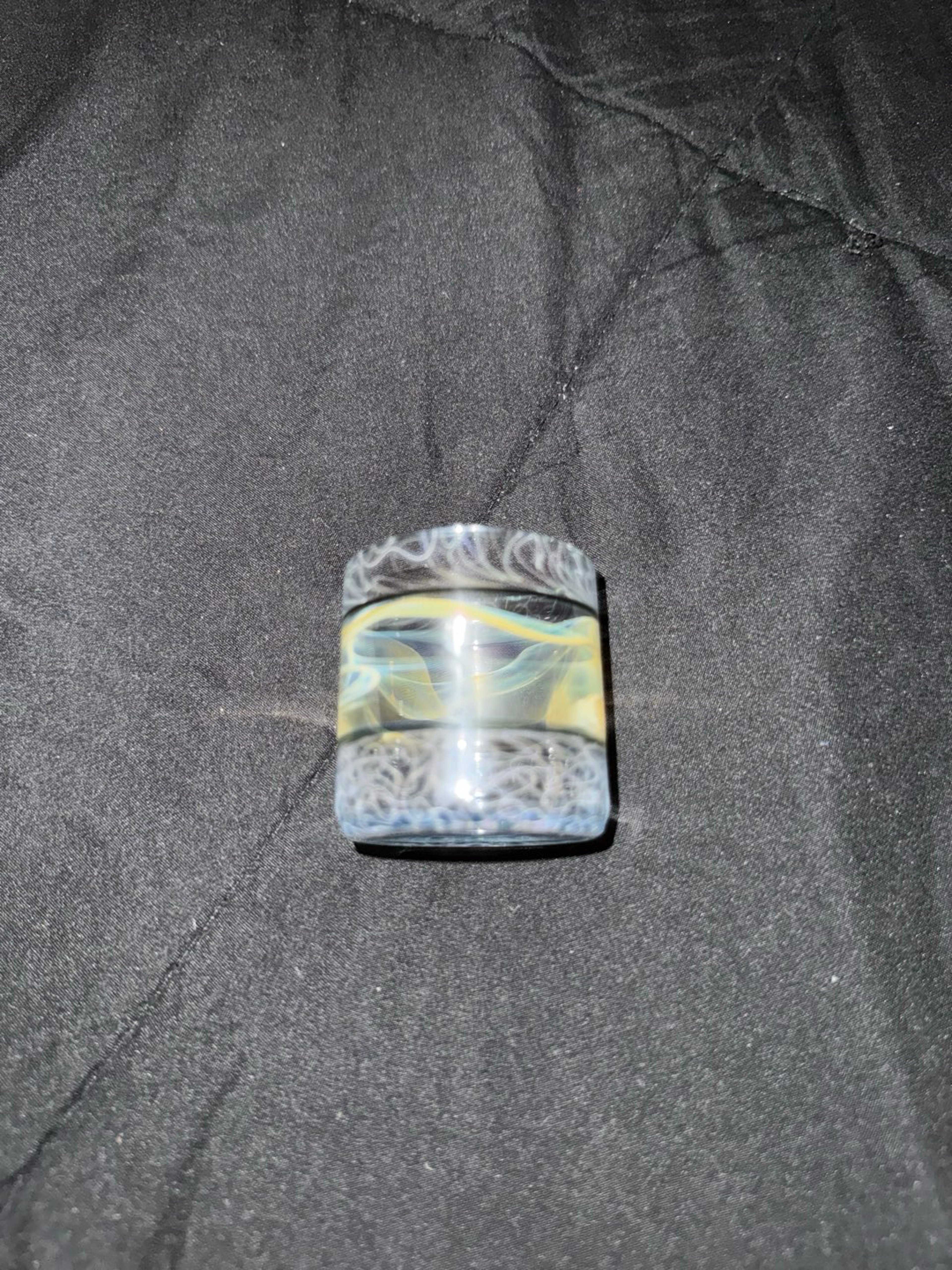 Preview pic of Brick glass faceted alchemy jar