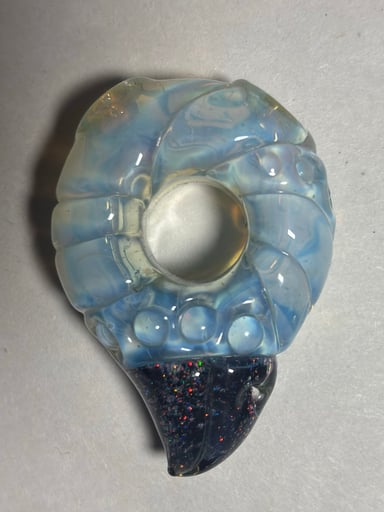 Preview pic of Crookbeak Pendant by KSO Glass (first of 2021)