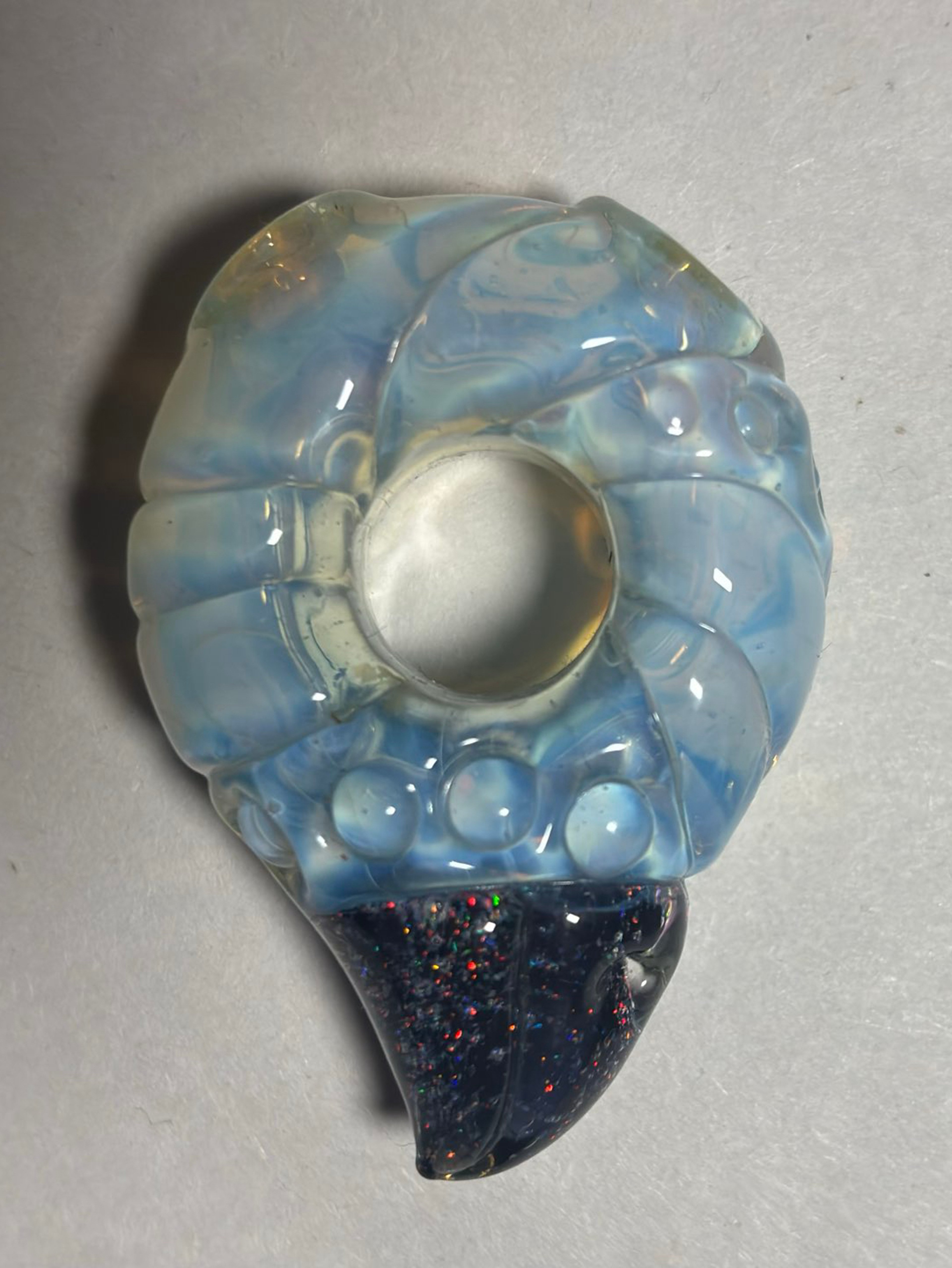 Crookbeak Pendant by KSO Glass (first of 2021) image 0