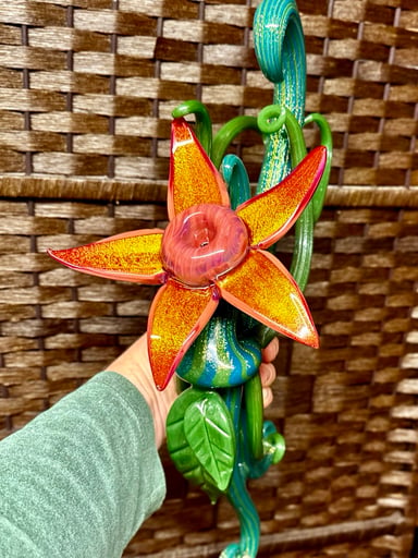 Preview pic of Darby Holm - 2008 - Large Hanging Cactus Flower Dry Sherlock/Stemless Bub