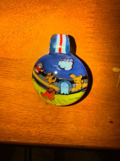 Preview pic of Goin Down The Road pendant by Hell Yeah glass