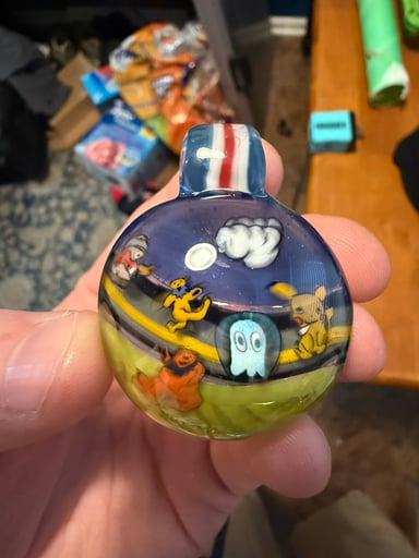 Preview pic of Goin Down The Road pendant by Hell Yeah glass