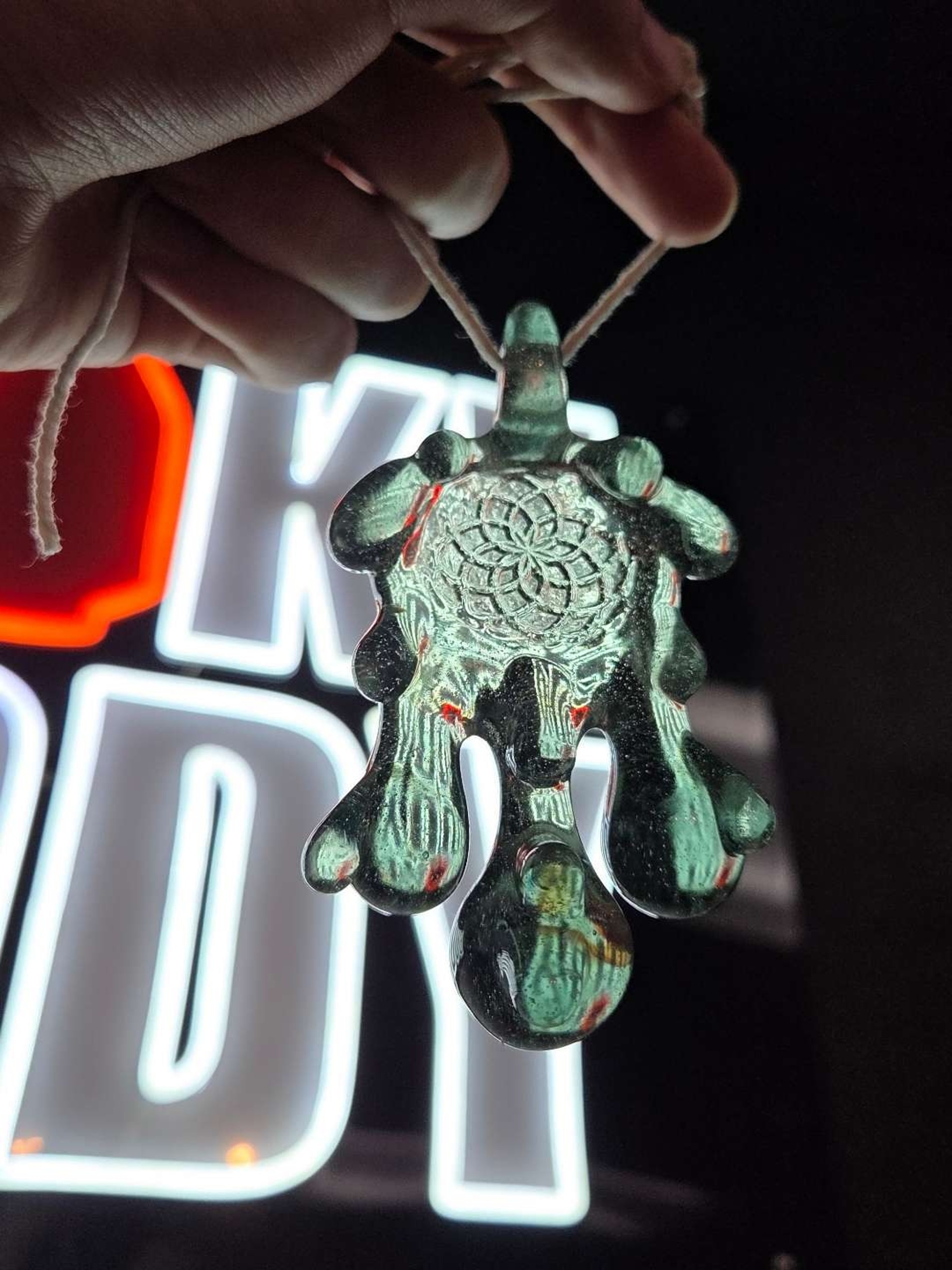 2018 McFly Drip Flower Of Life CFL Pendant image 0