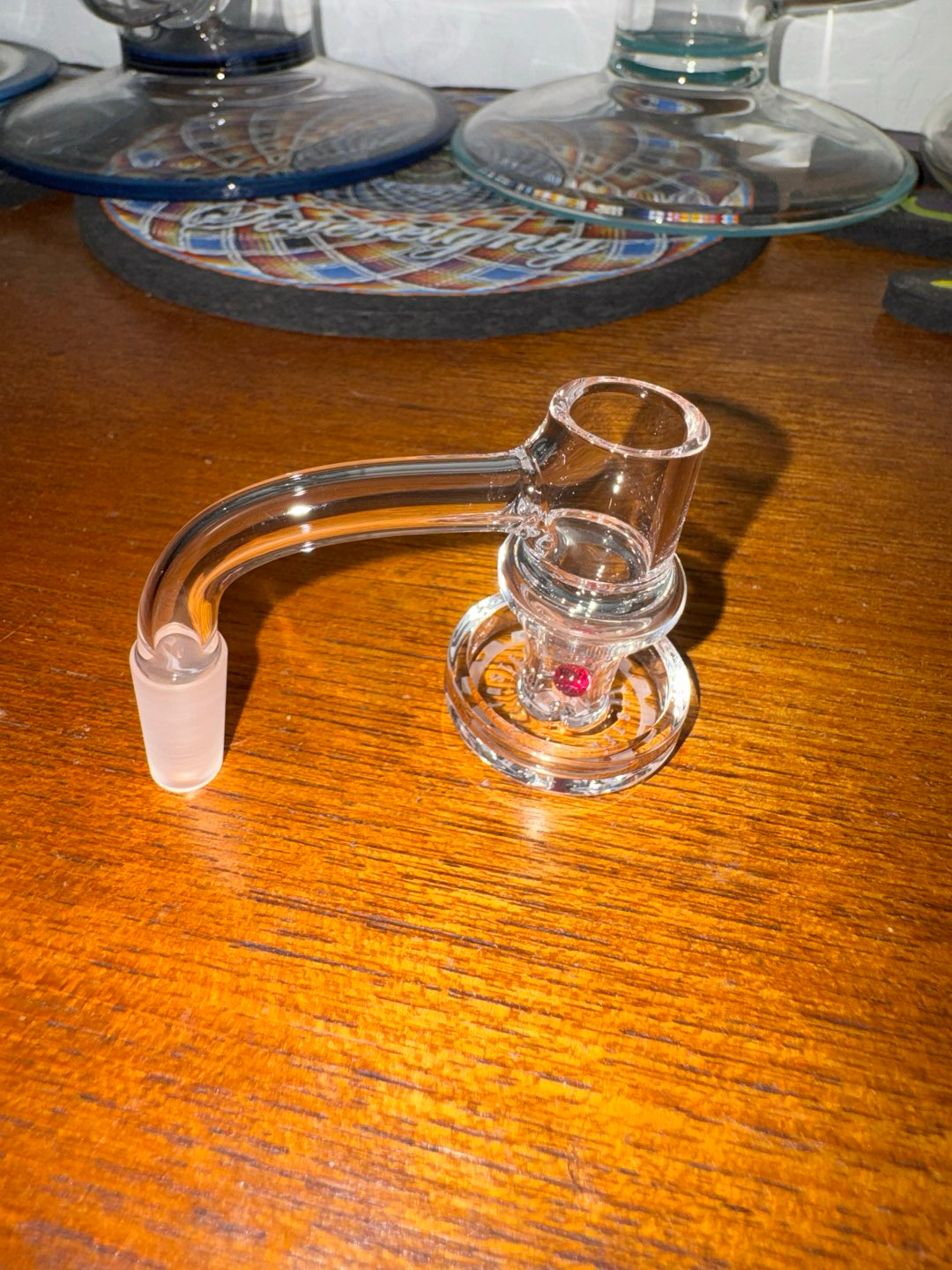 Toro Glass Terp Taster OG Ruby Pearl 10mm image 0
