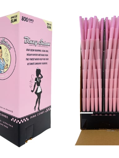 Preview pic of Blazy Susan Pre Rolled Cones | King Size | 800 Count