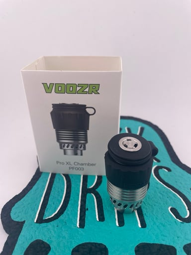 Preview pic of Voozr Puffco Peak Pro 3DXL Chamber - Silver Tornado Cap