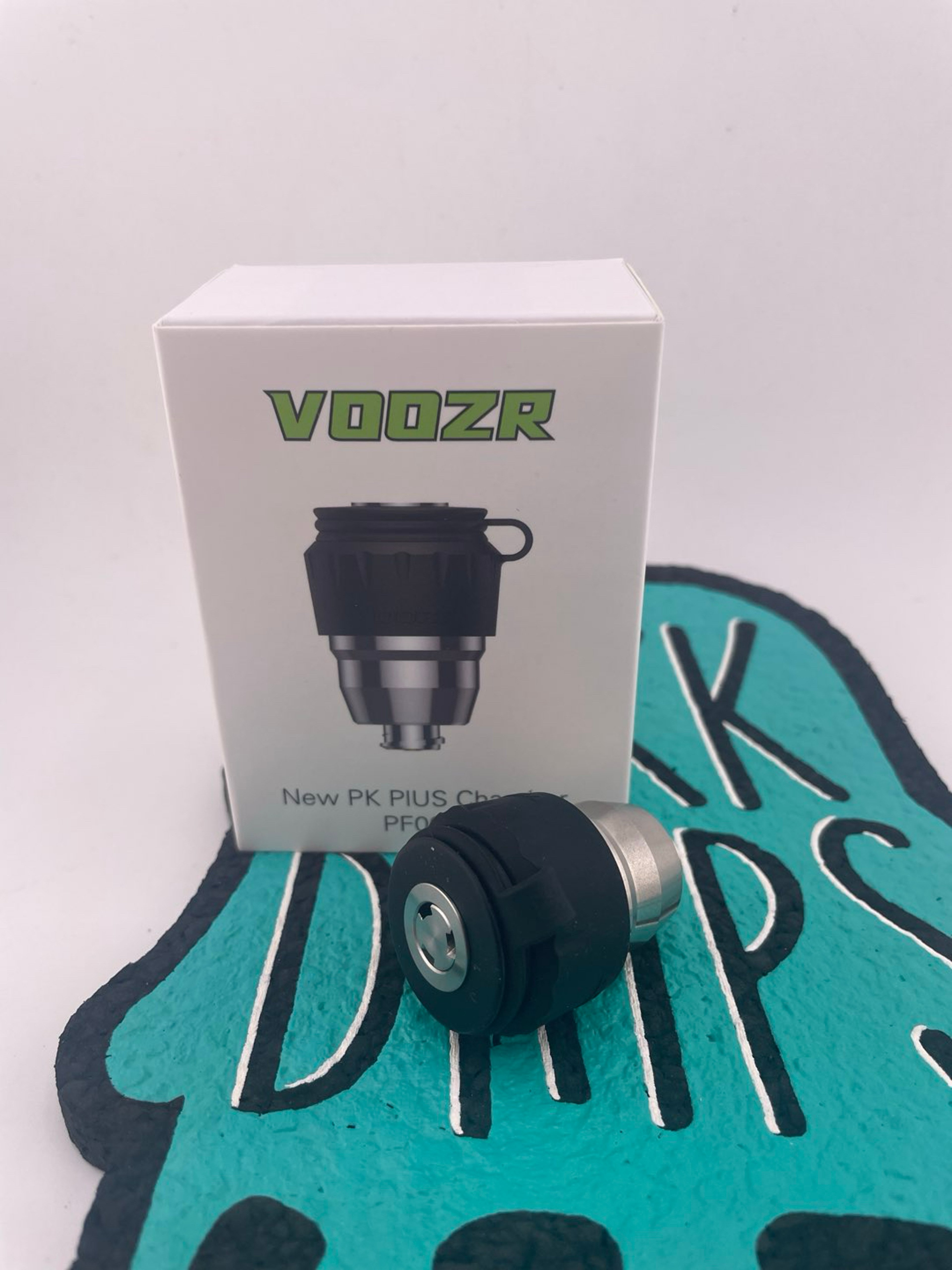Preview pic of Voozr Puffco Peak 3DXL Chamber - Silver Tornado Cap