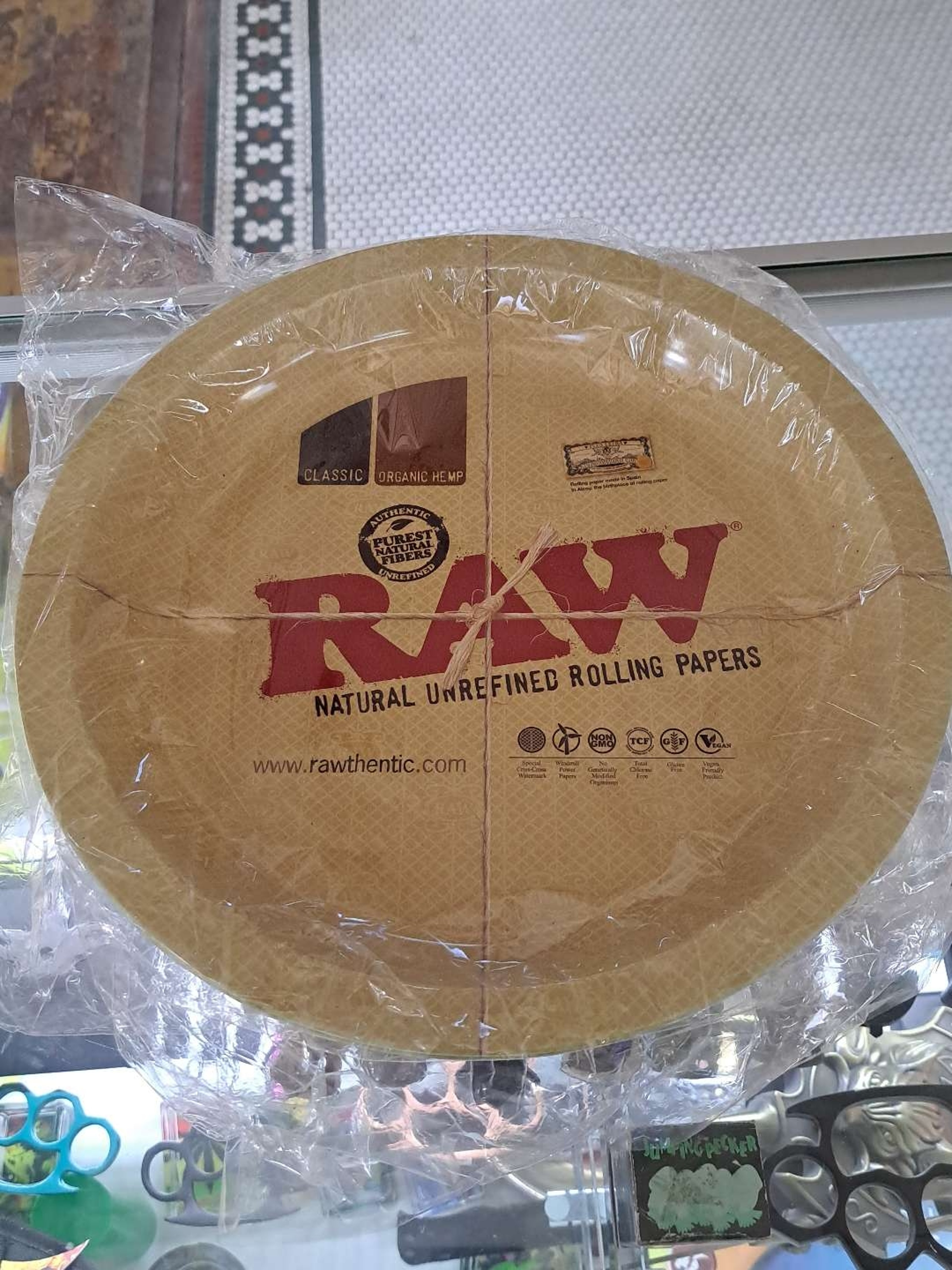 Preview pic of Large Round RAW Metal Tray
