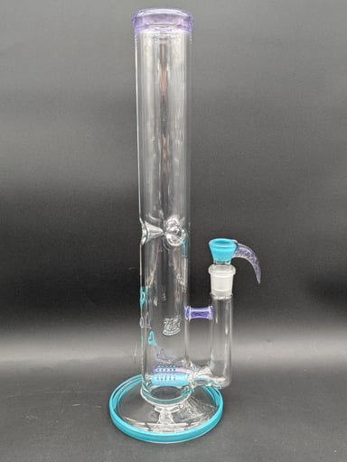 Preview pic of 2K GLASS DUAL COLOR G-LINE HEART BONG