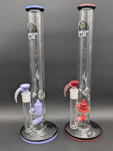 Preview pic of MIDNIGHT GLASS STEMLINE TO 360 GRID CAP BONG
