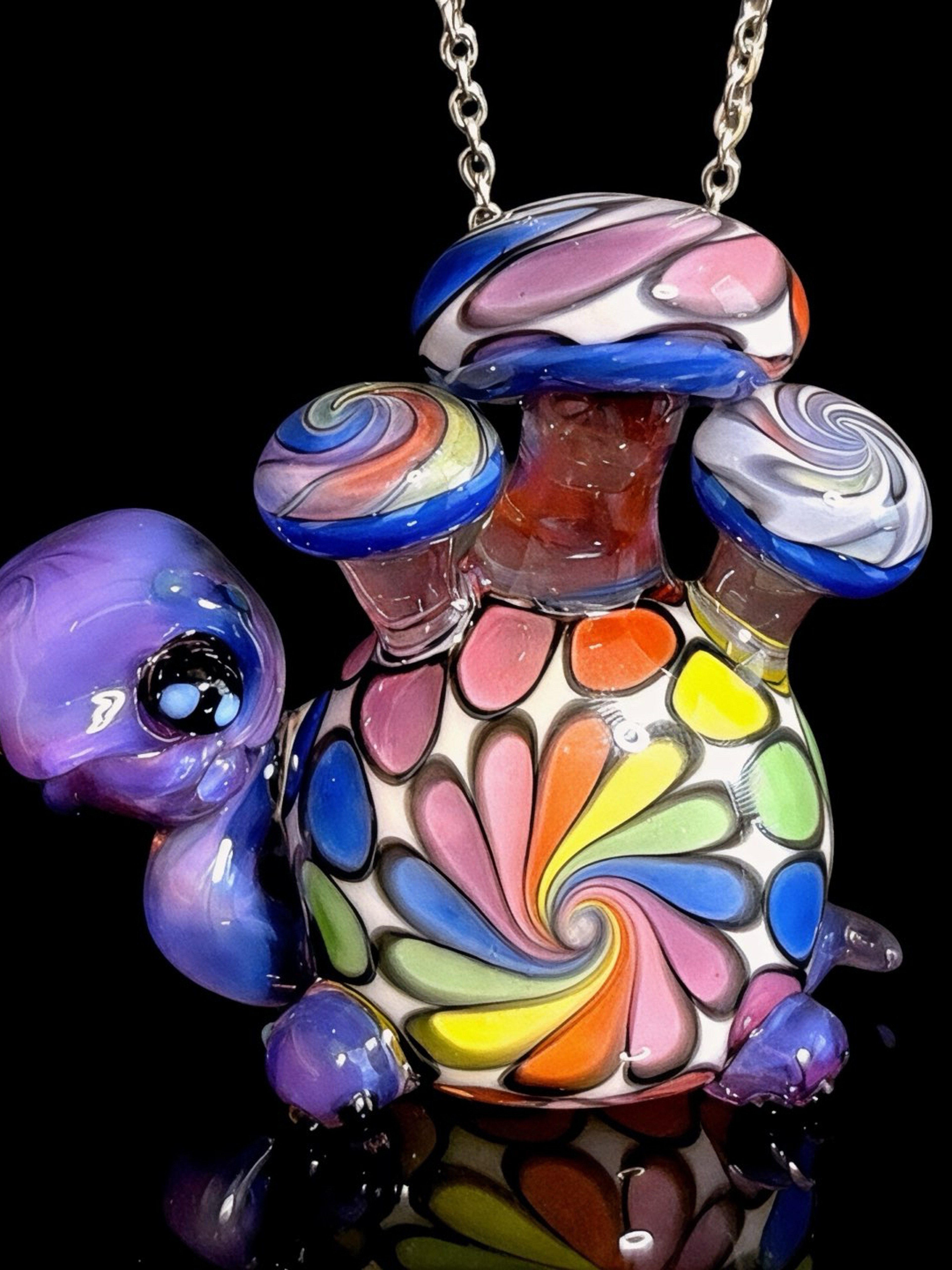 Preview pic of Brandon Martin x Marble Slinger Turtle Pendant