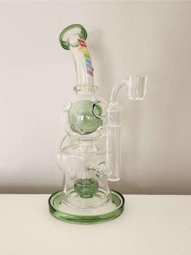 Preview pic of 12"H Sphere Recycler + Banger***Free Shipping***