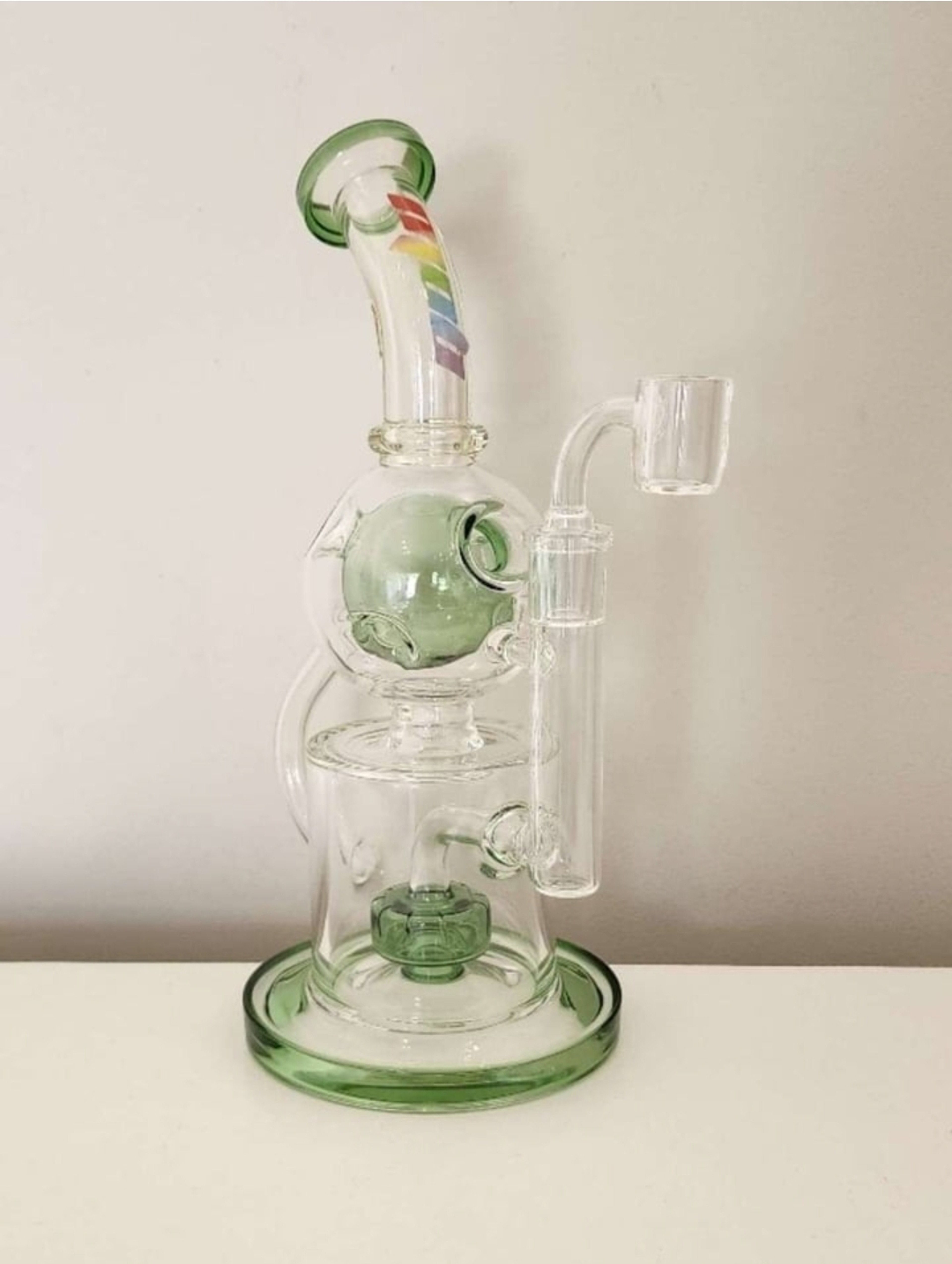 Preview pic of 12"H Sphere Recycler + Banger***Free Shipping***