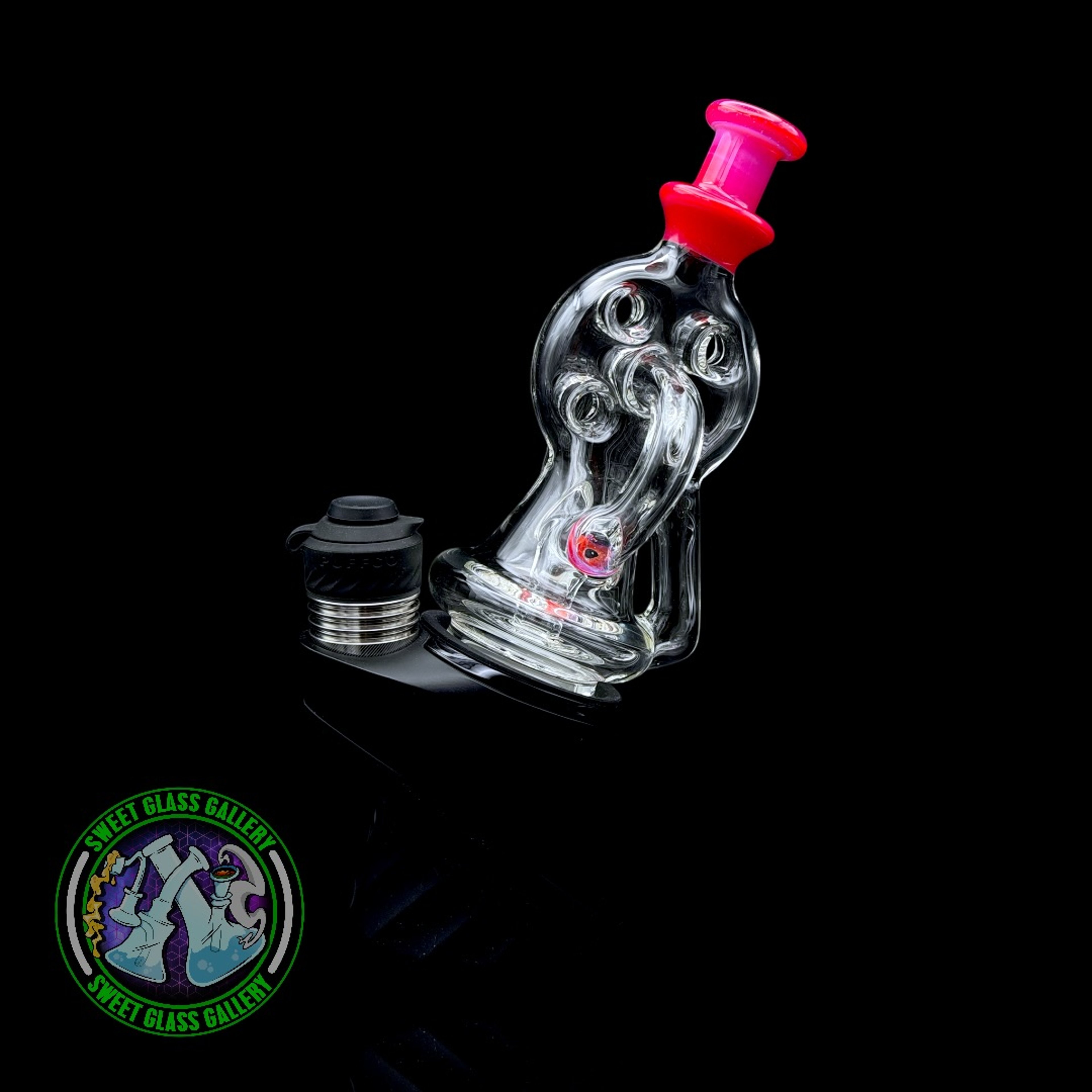 Uzzi Glass - Puffco Peak Attachment #21 - Swiss Dumper image 0