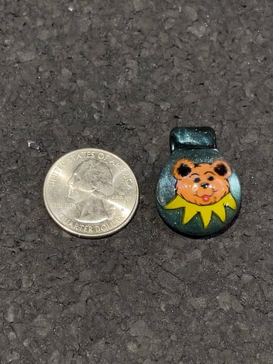 Preview pic of Grateful Dead Dancing Bear Pendant