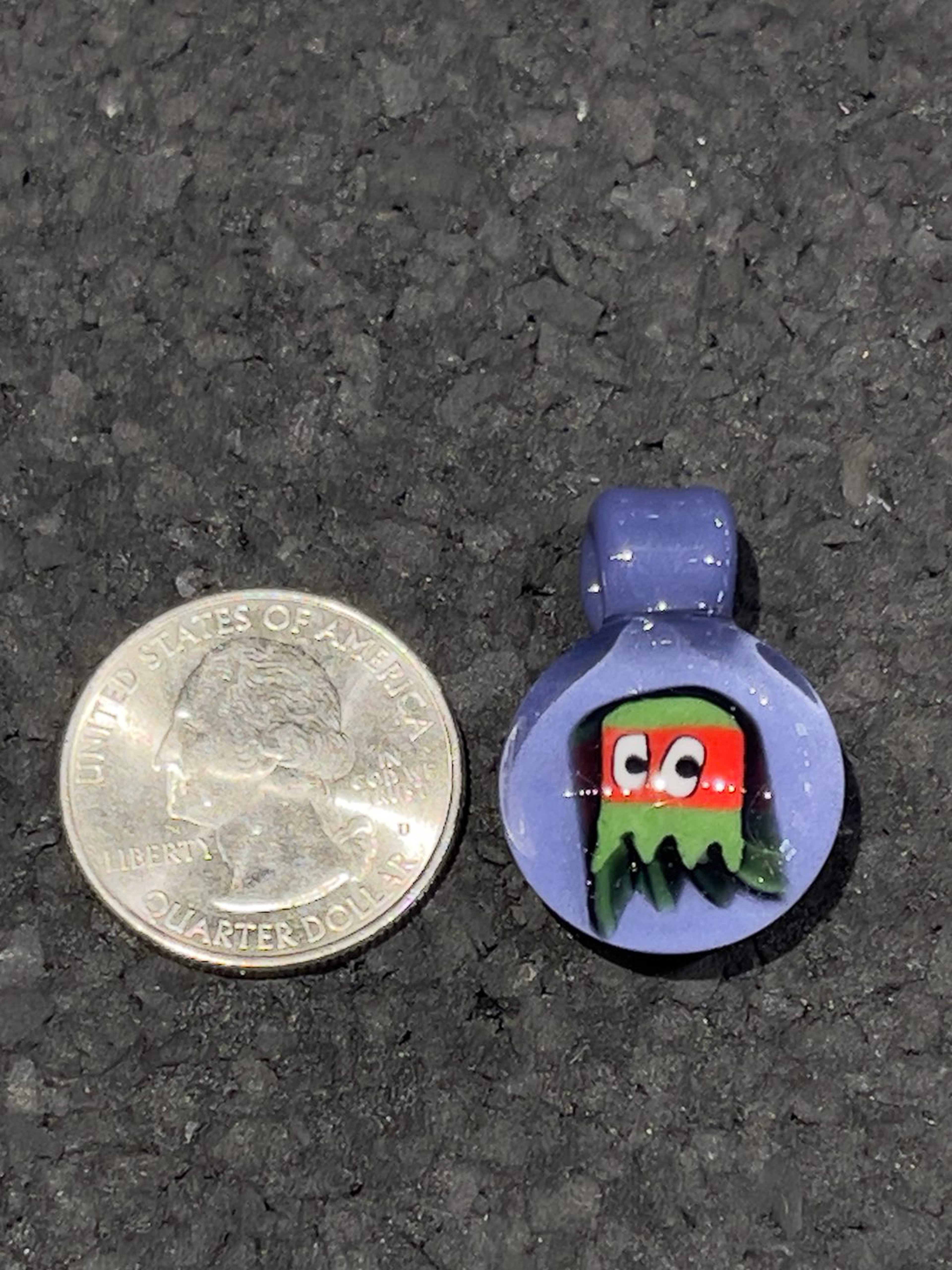 Ninja Turtle Pac-Man Pendant image 0