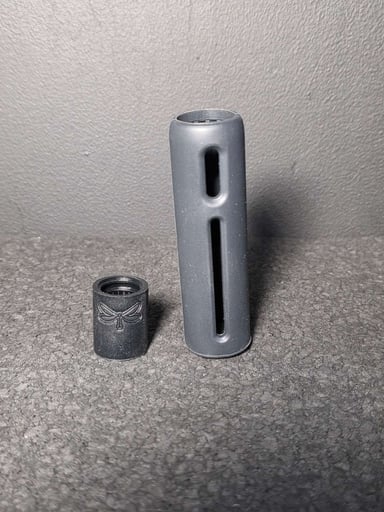Preview pic of Tuff Tethers Pivot Body Sleeve & Chamber Sleeve Set "Obsidian"