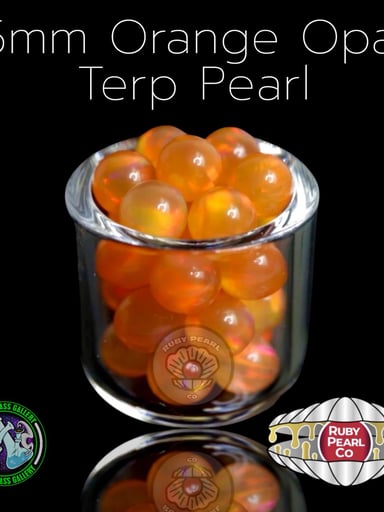 Preview pic of Ruby Pearl Co - Terp Pearl - Opal 5mm - Orange
