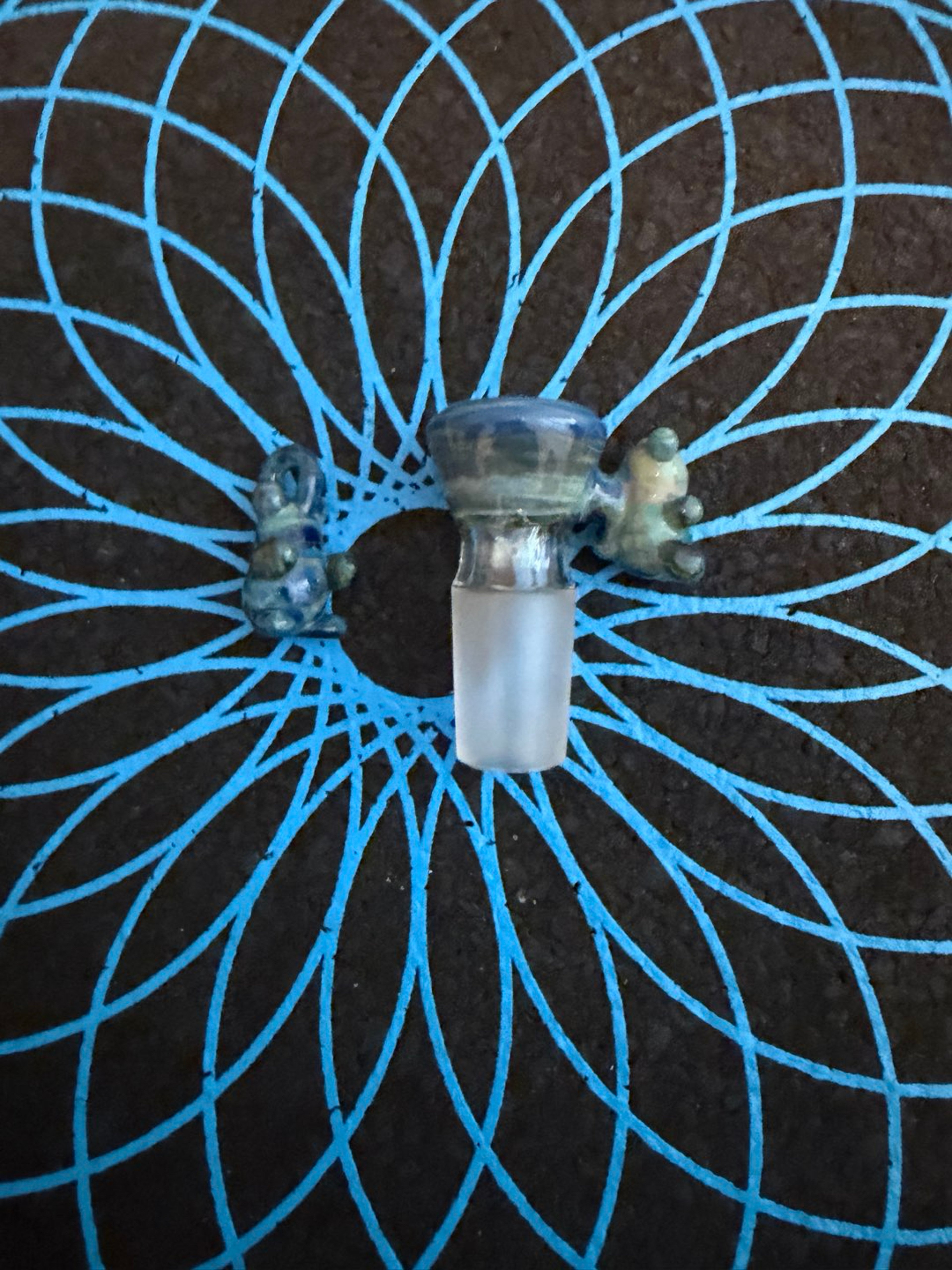 Preview pic of beccalicious glass - 18/4 slide and pendant set