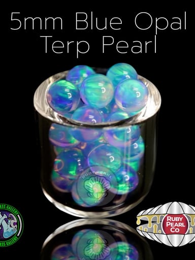 Preview pic of Ruby Pearl Co - Terp Pearl - Opal 5mm - Blue